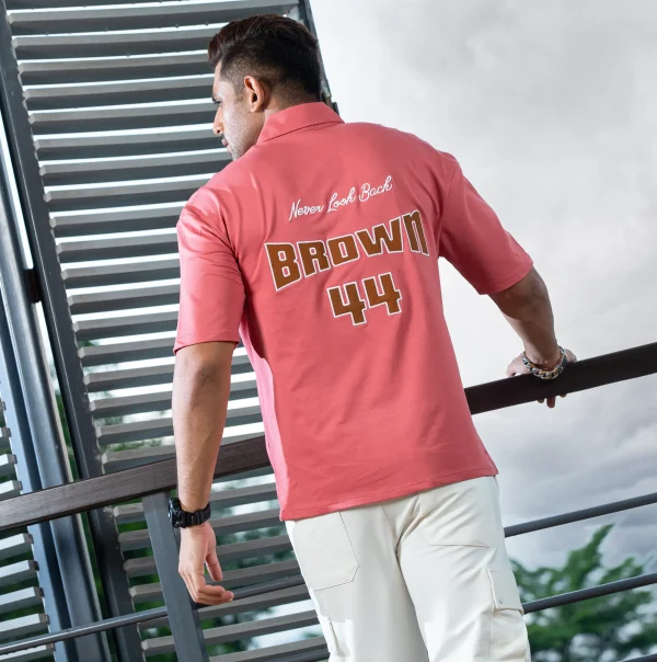 New  Drop Shoulder Polo Shirt - Image 2