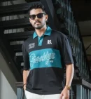 New Drop Shoulder Polo Shirt