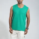 New Tank Top Shirt - Mint Green