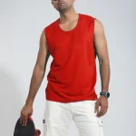 New Tank Top Shirt - Red
