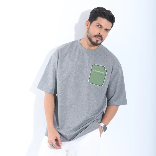 New Drop Shoulder T-Shirt - Image 2