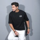Everything Is Possible  Drop Shoulder T-Shirt - Black