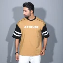 New Drop Shoulder T-Shirt - Yellow