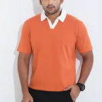 New Polo T-Shirt - Orange