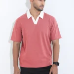 New Polo T-Shirt - Light Pink