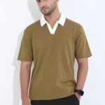 New Polo T-Shirt - Deep Olive