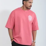 Amiri  Drop Shoulder T-Shirt - Pink
