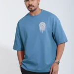 Amiri  Drop Shoulder T-Shirt - Navy