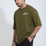 Outsiders Drop Shoulder T-Shirt - Olive