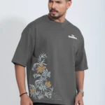 Outsiders Drop Shoulder T-Shirt - Ash