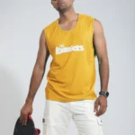 New Tank Top Shirt - Mustard Yellow