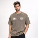 New Drop Shoulder - Brown Ash