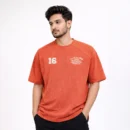 New Drop Shoulder - Orange