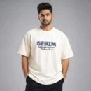 New Drop T-Shirt - Cream Beige