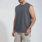 New Tank Top Shirt - Ash