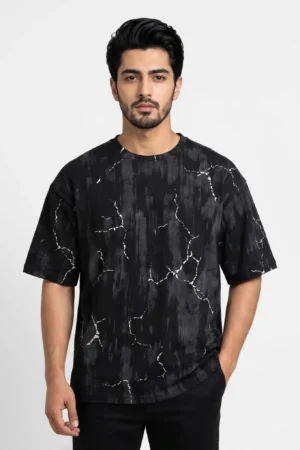 Thunder Light Drop Shoulder T-Shirt