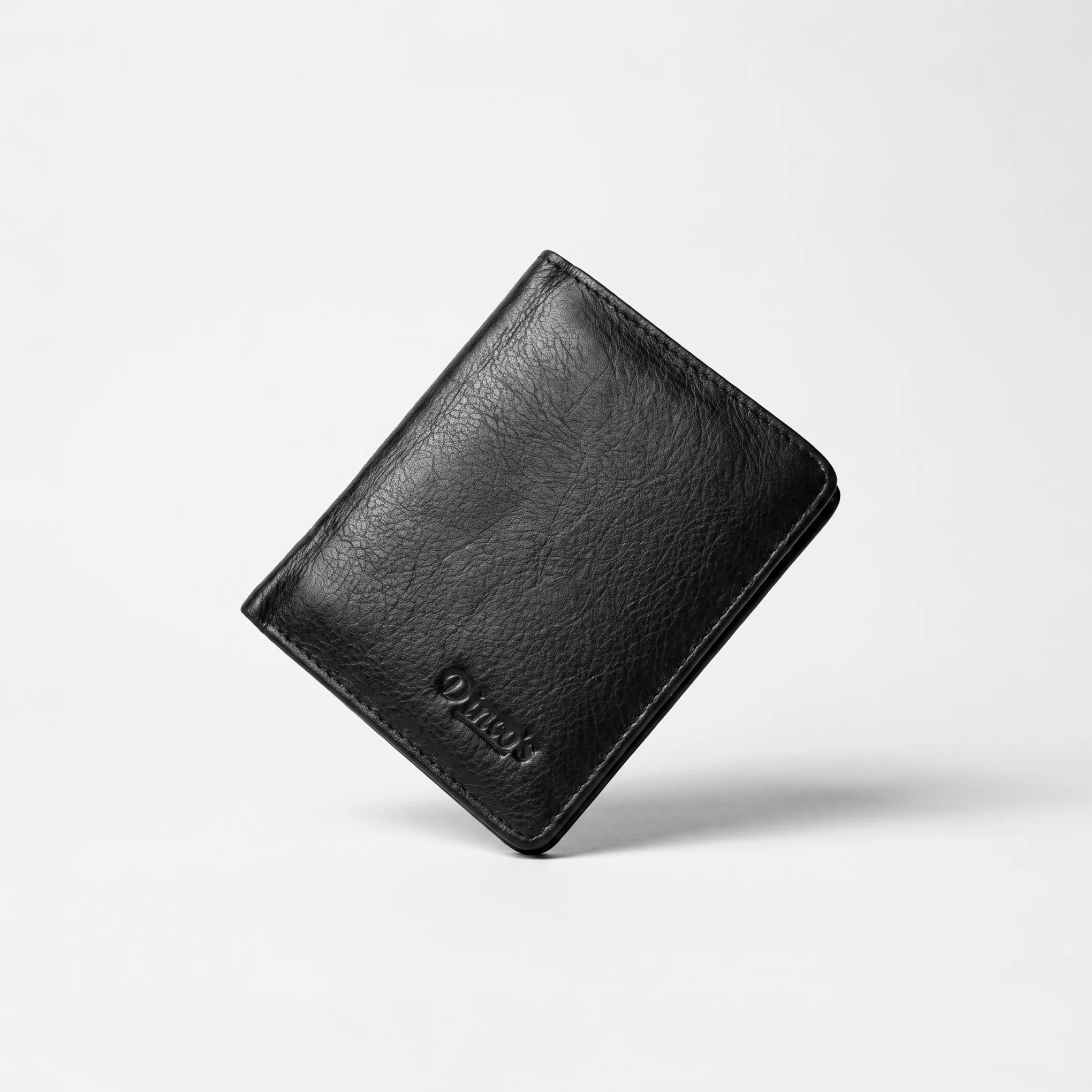Bifold Genuine Leather Wallet – Black