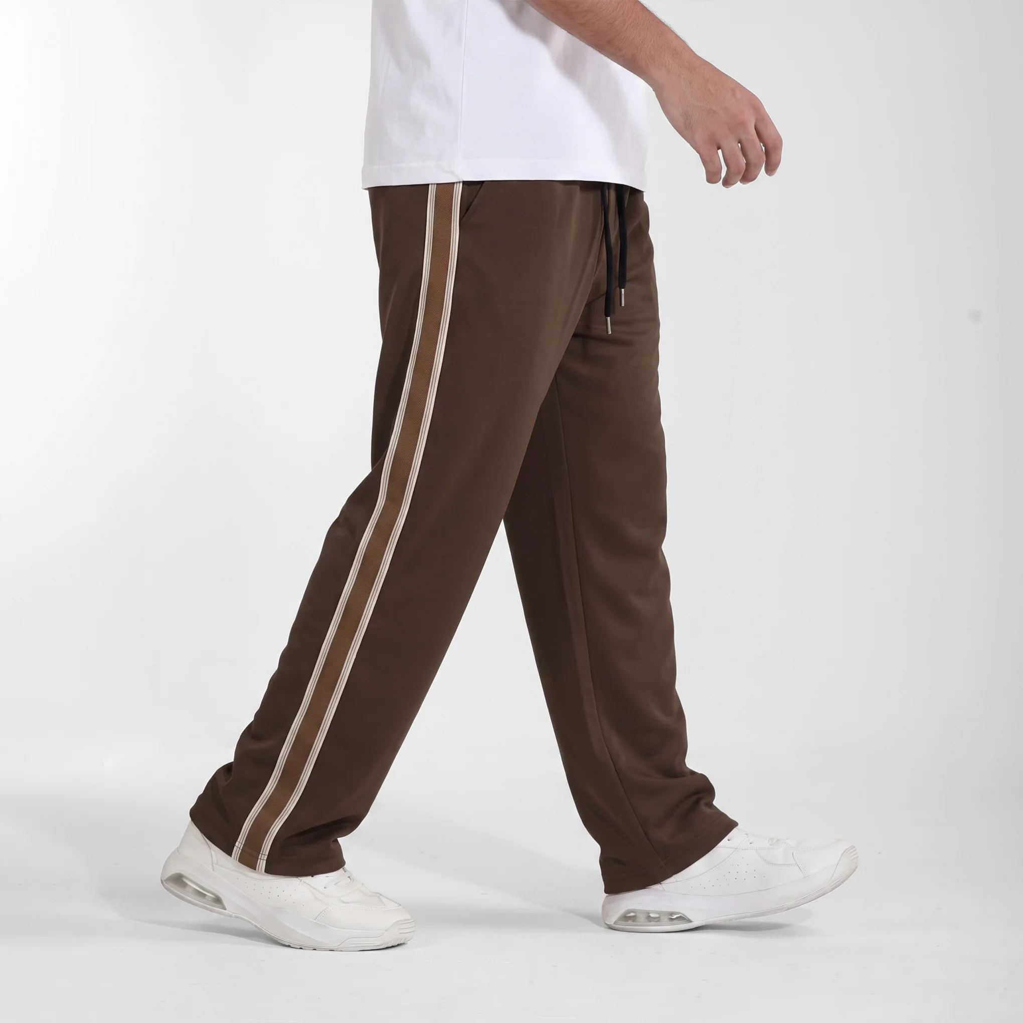 Side Stripe Baggy Joggers