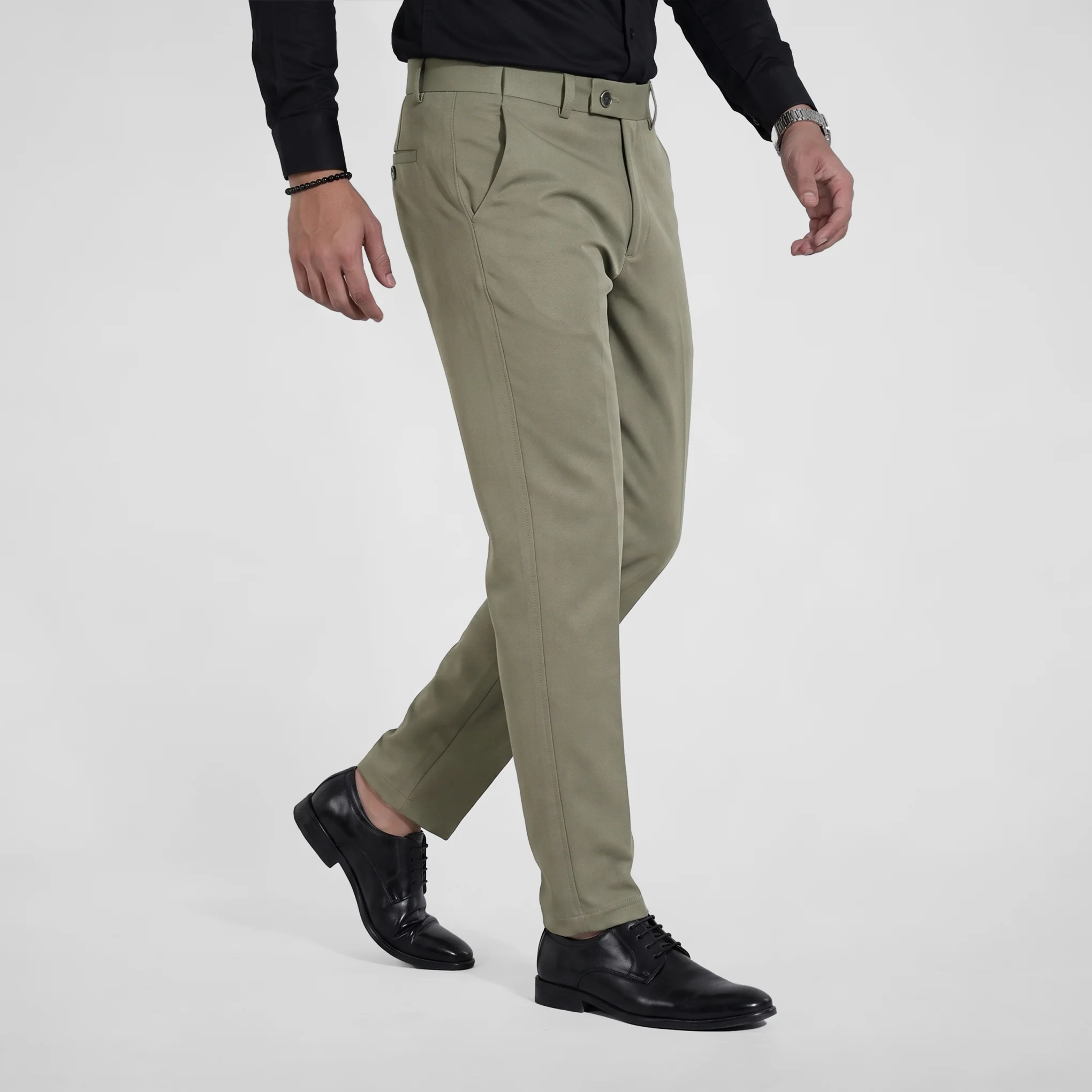 Olive Green Formal Pants - Image 5