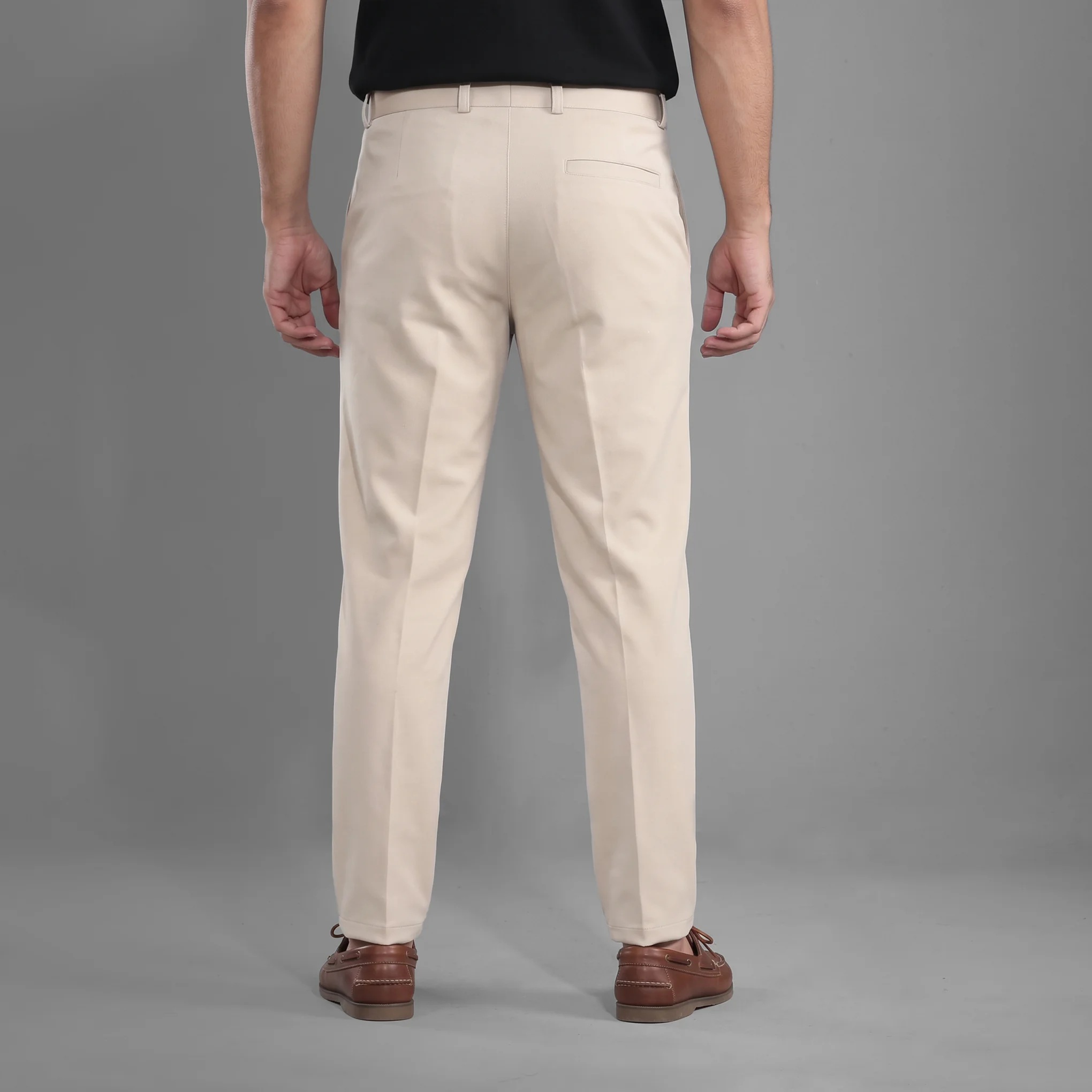 Light Beige Formal Pants - Image 2