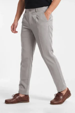 Stone Gray Formal Pants