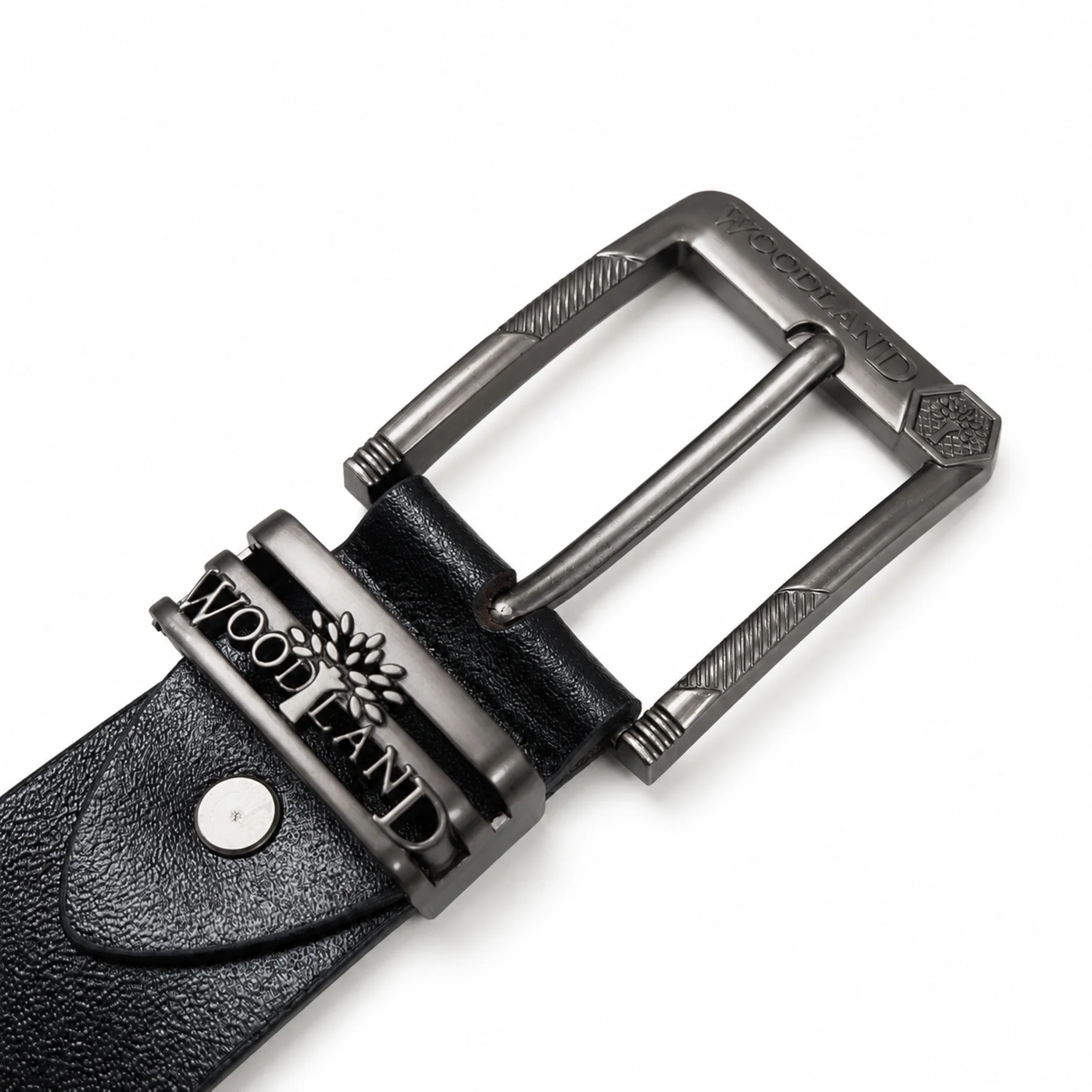Premium Genuine Leather Belt – Black - Image 3