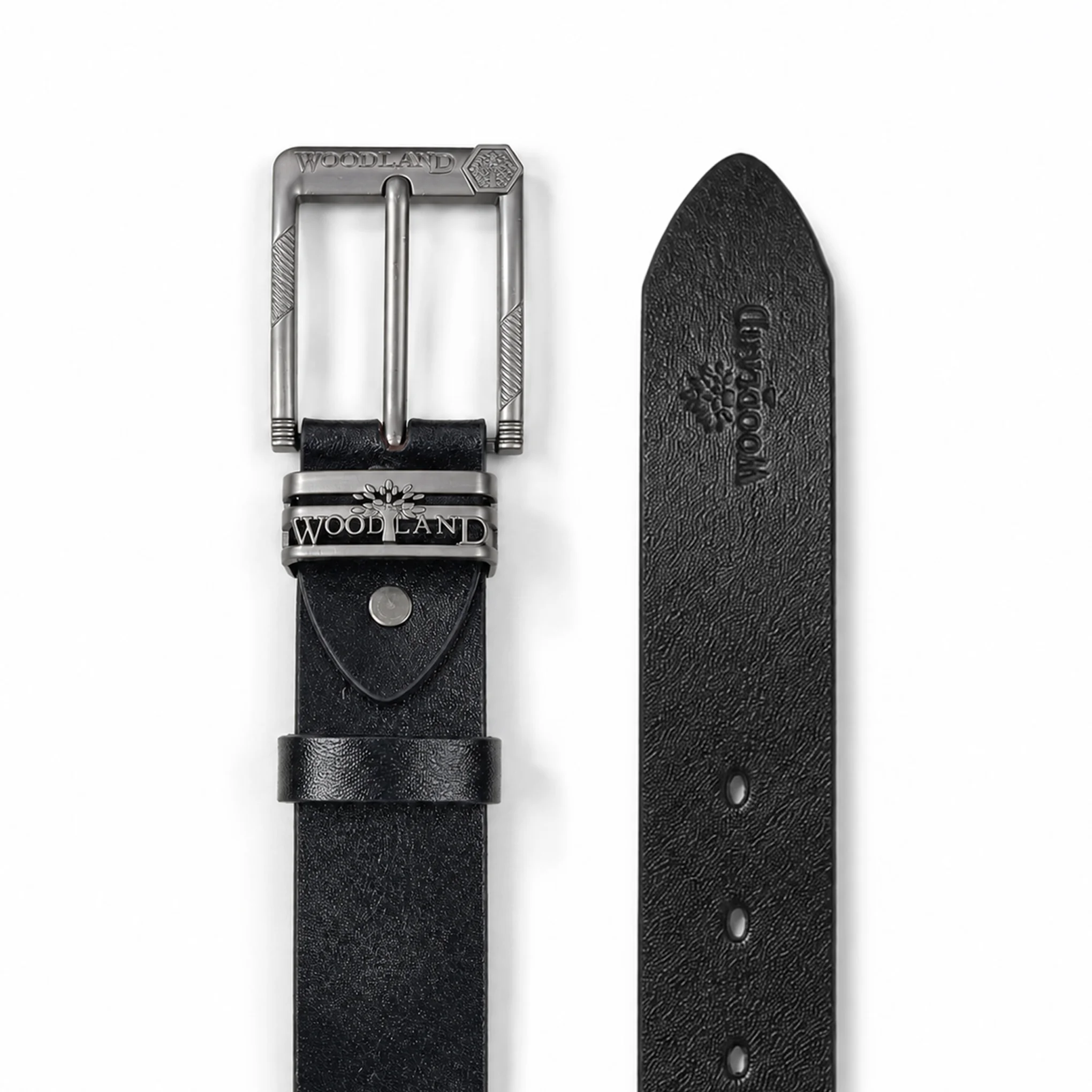 Premium Genuine Leather Belt – Black - Image 2
