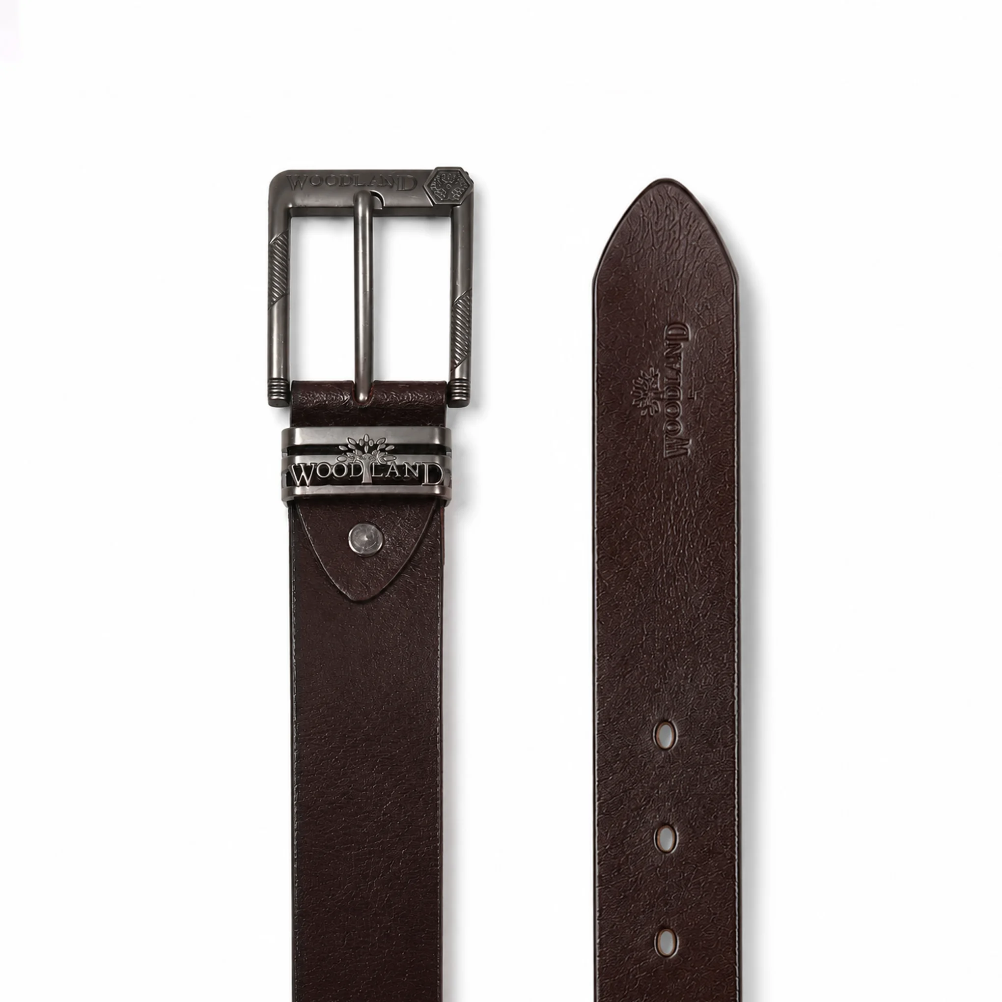 Premium Genuine Leather Belt – Coffee Tan - Image 2