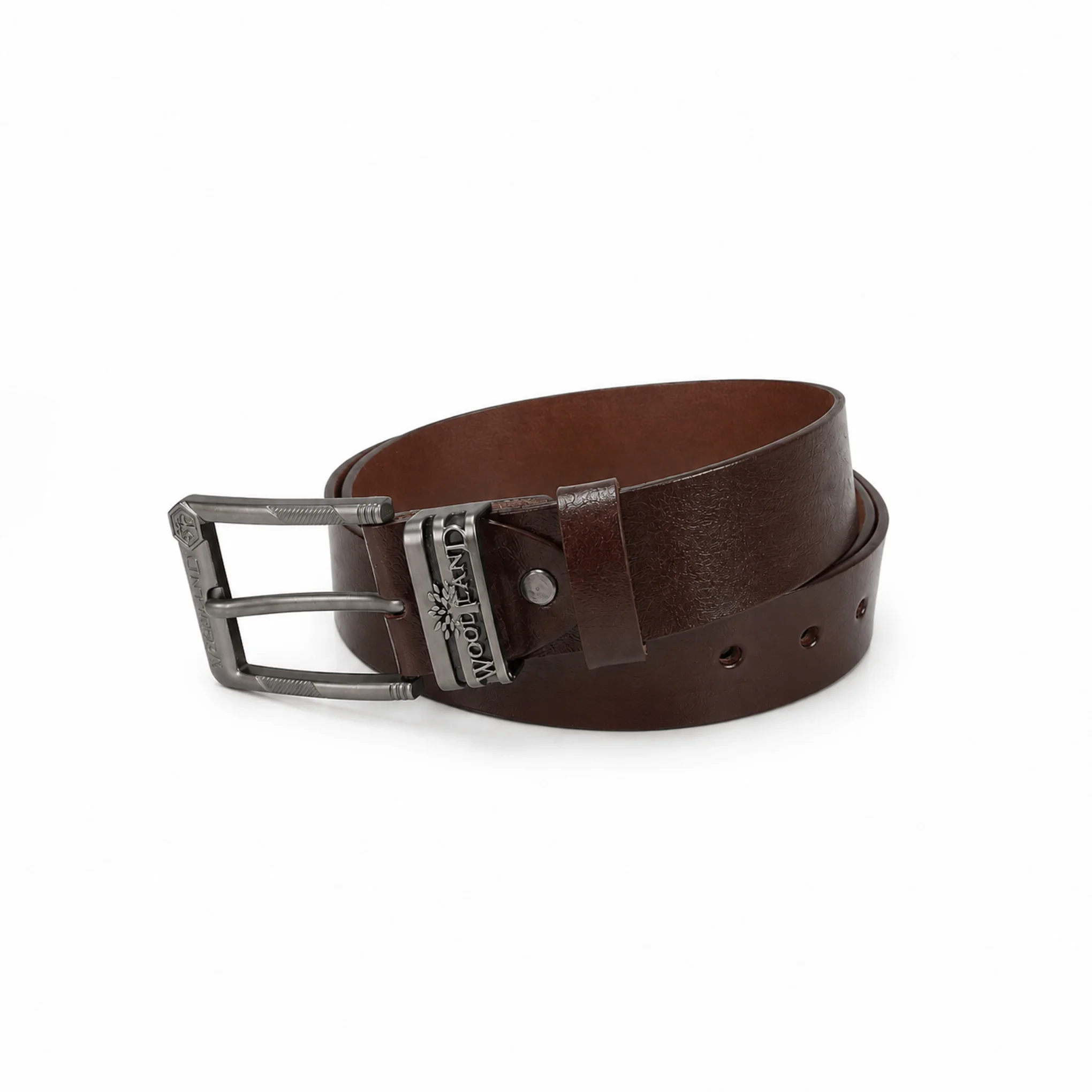 Premium Genuine Leather Belt – Coffee Tan - Image 4