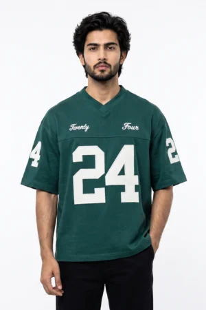 24 Varsity Drop Shoulder T-Shirt