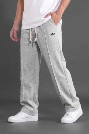 Fashion Straight Line Relaxed Baggy Joggers